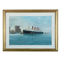 Painting of the Mauritania Artist J. Stewart