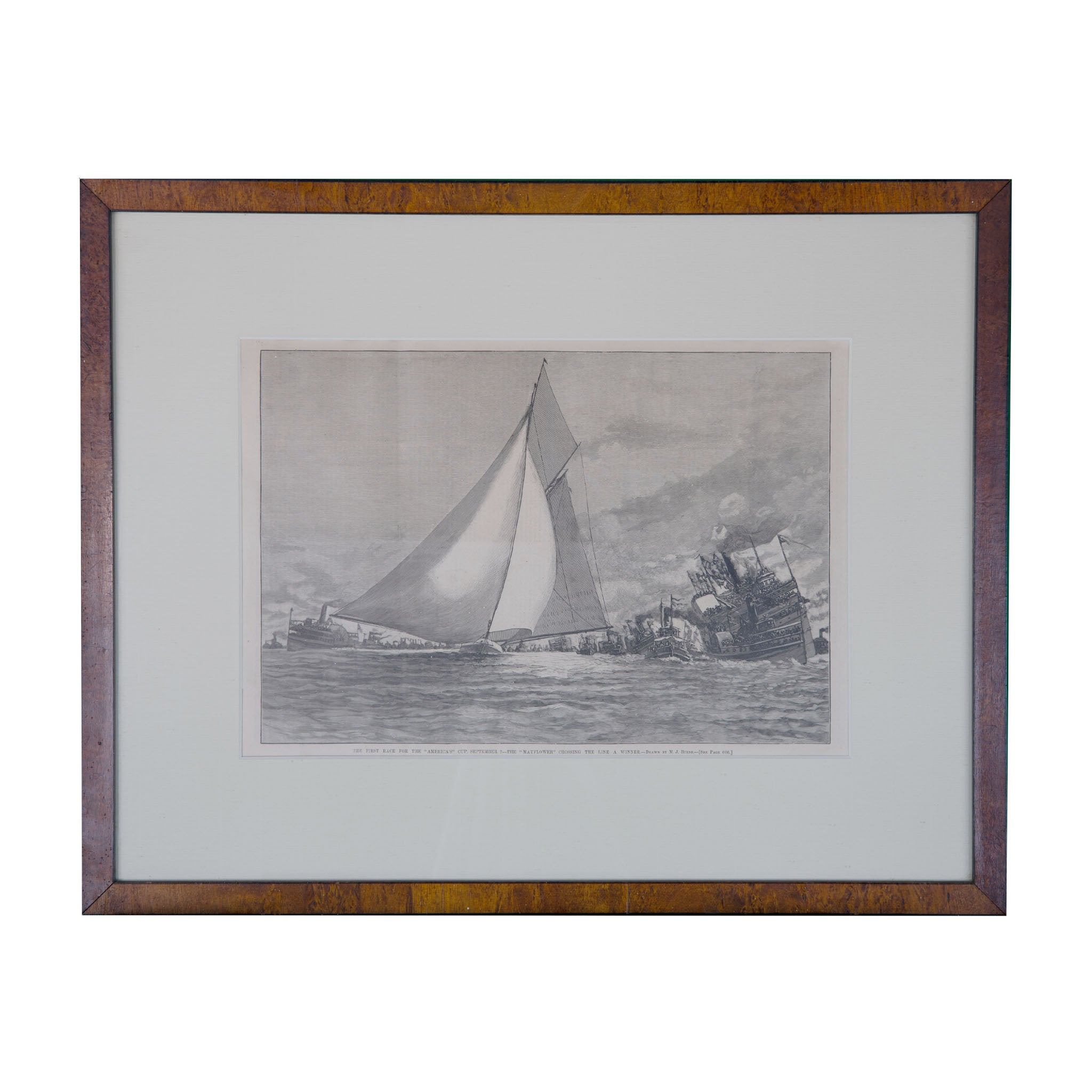 The first Race of The America's Cup