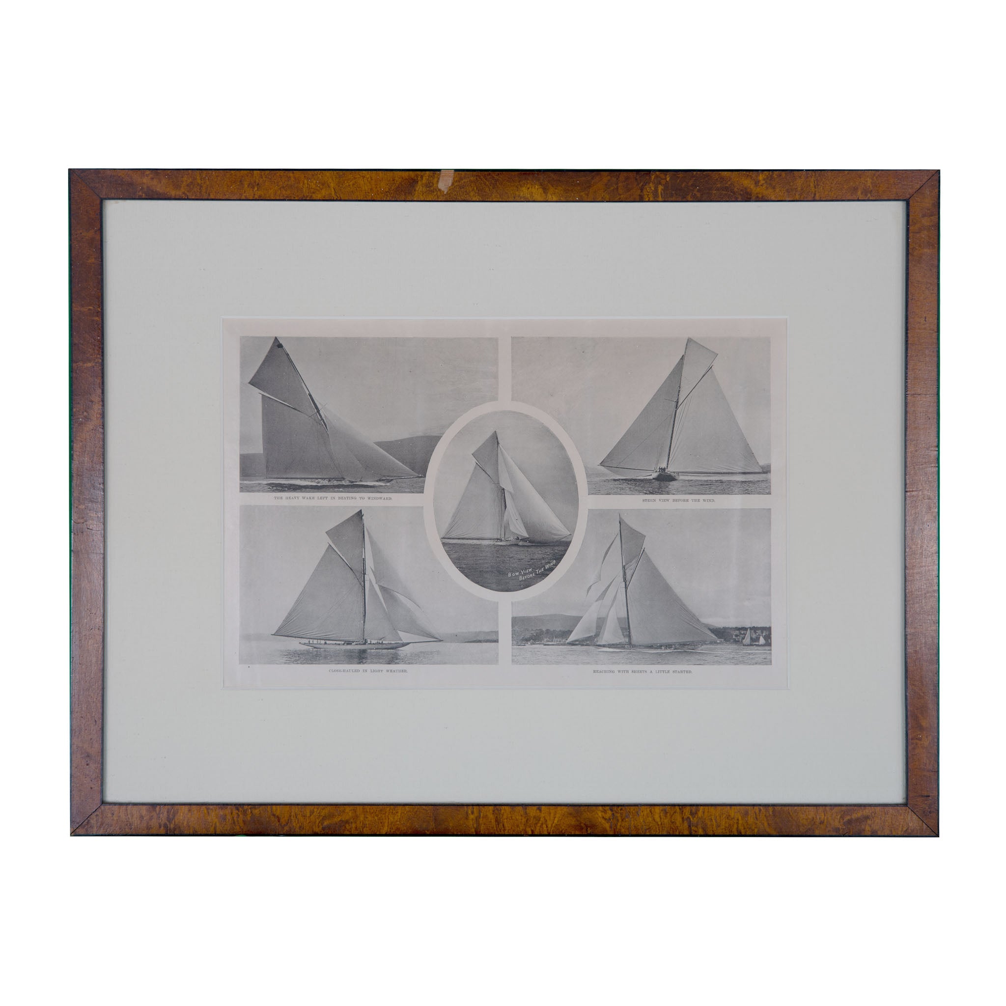 Classic Racing Yacht Sail Studies