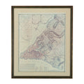 Antique Framed Plan of the City of New York Map Print