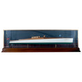 Cased Display Model of the Historic Dixie II Racing Powerboat