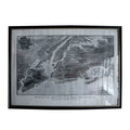 Framed 1904 New York City Bird's Eye View Map - Greater New York (All Five Boroughs)