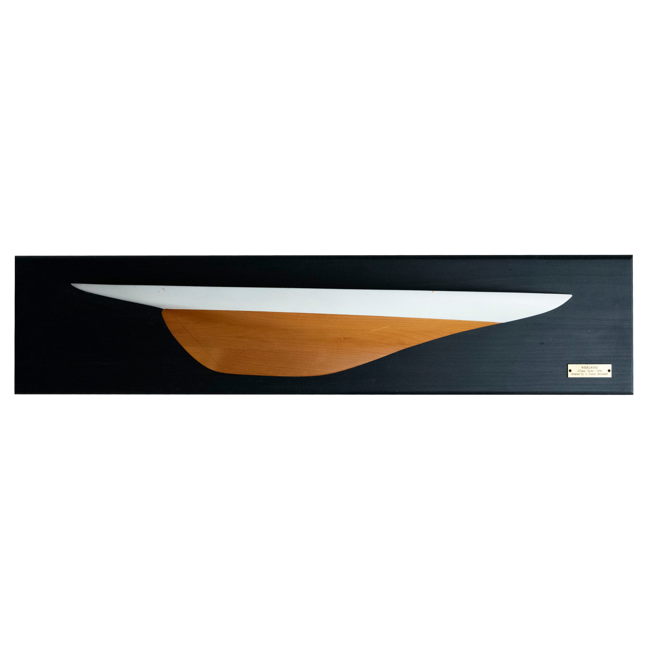 Half Model of the J-Class Yacht Whirlwind