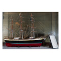 Handcrafted "Sea Witch" Clipper Ship Model with Custom Display Case & Stand