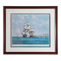 Montague Dawson Pencil-Signed Maritime Lithograph – Custom Framed