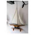 Monumental Classic Racing Yacht Model – Museum Quality