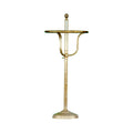 Vintage Adjustable Brass Haberdashery Tie and Accessory Stand