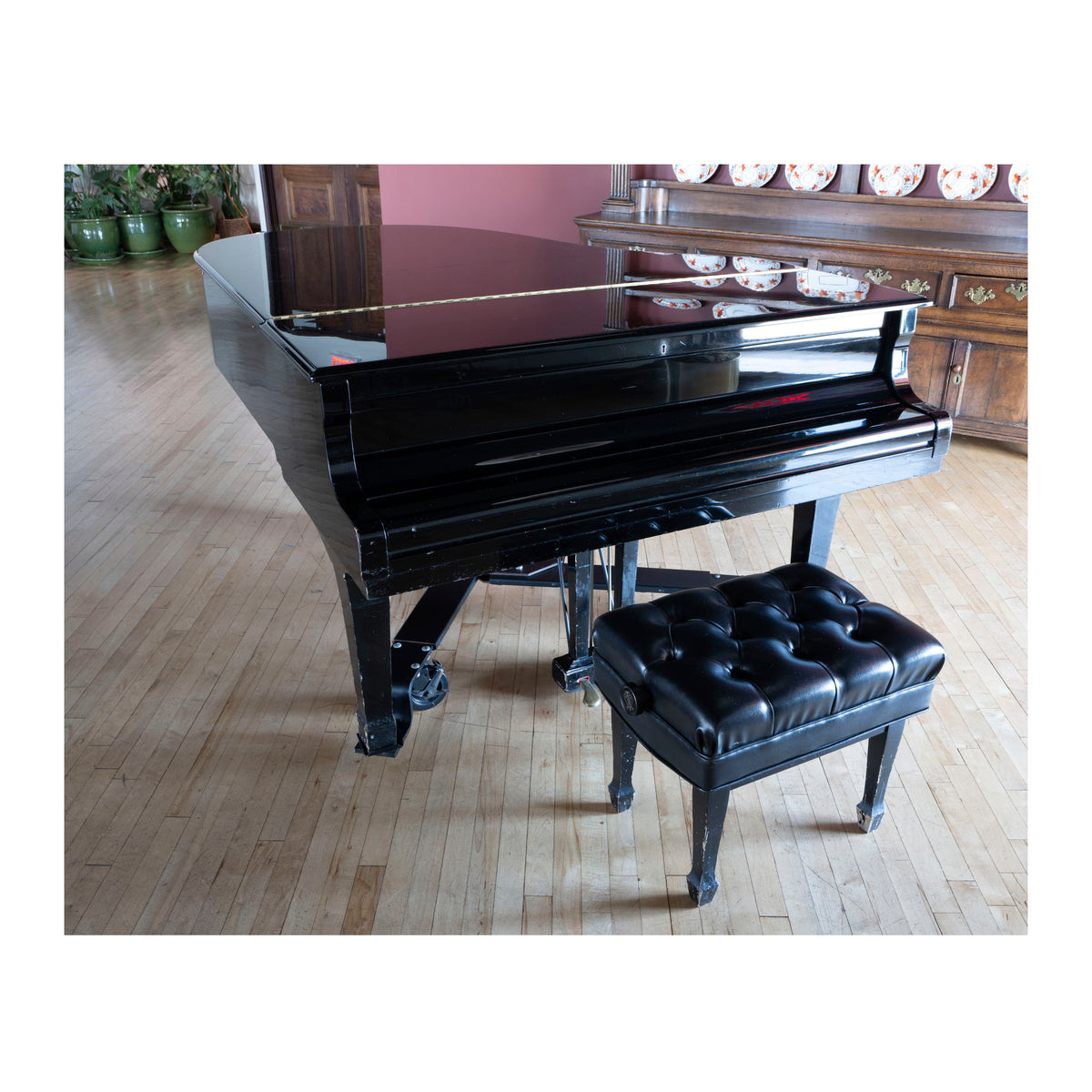 Yamaha C3E Conservatory Grand Piano Circa 1989 Polished Ebony