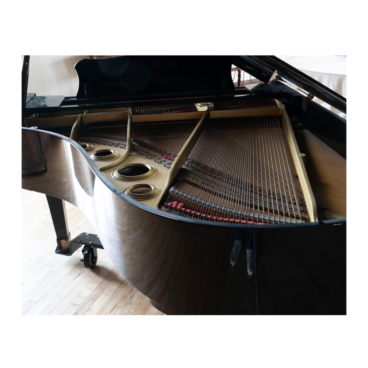 Yamaha C3E Conservatory Grand Piano Circa 1989 Polished Ebony