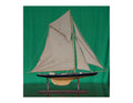 Wooden Model of a Classic Racing Yacht